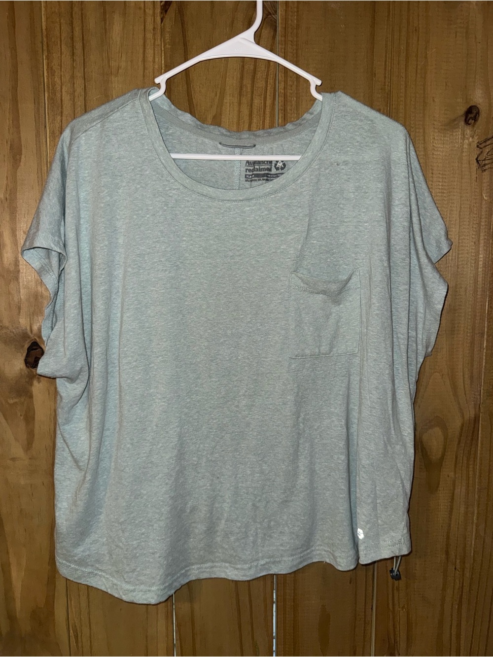 Avalanche Women's Light Sage Short Sleeve Pocket Tee